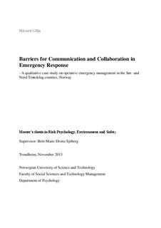 Communication management thesis